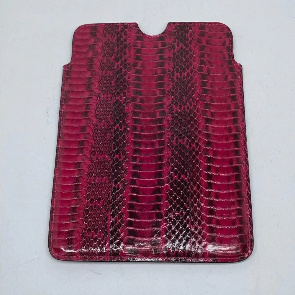 Valentino Garavani Snake Embossed Leather iPad Mini Case